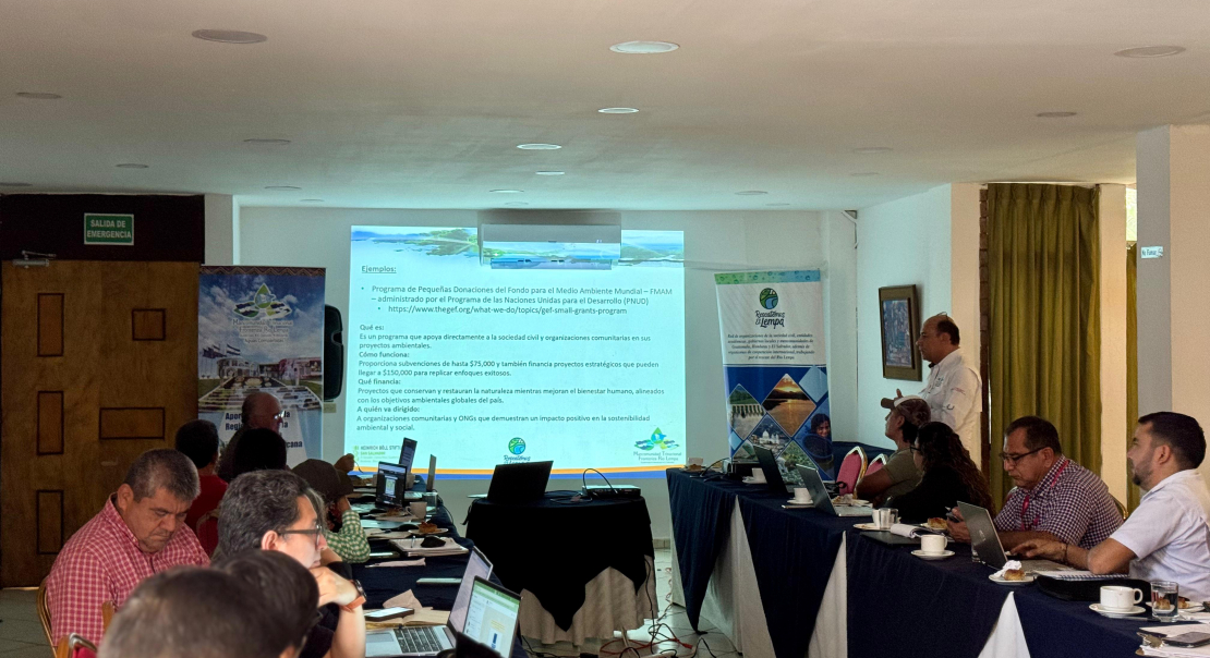 The Tri-national Network strengthens capacities in project formulation for the conservation of the Lempa River